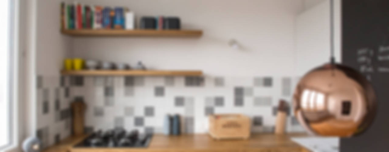 A clever apartment that is practical but pretty homify