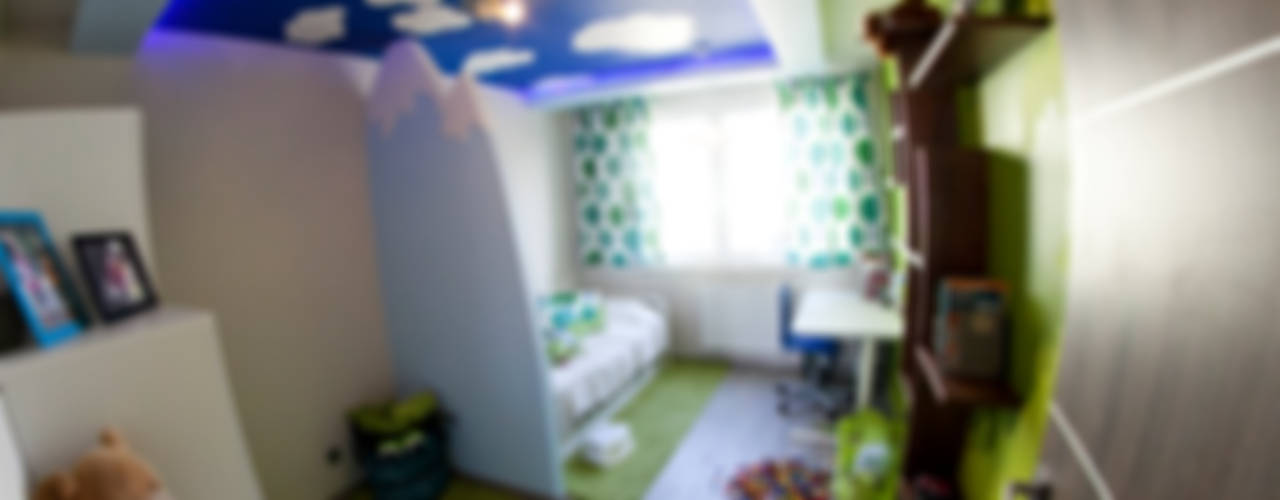 Nova, Arkadiusz Grzędzicki projektowanie wnętrz Arkadiusz Grzędzicki projektowanie wnętrz Dormitorios infantiles modernos: