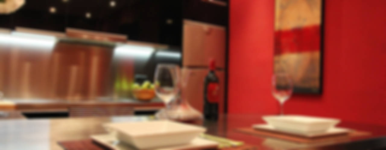 Cocina abierta, bienvenidos..., XTe Interiorismo XTe Interiorismo مطبخ