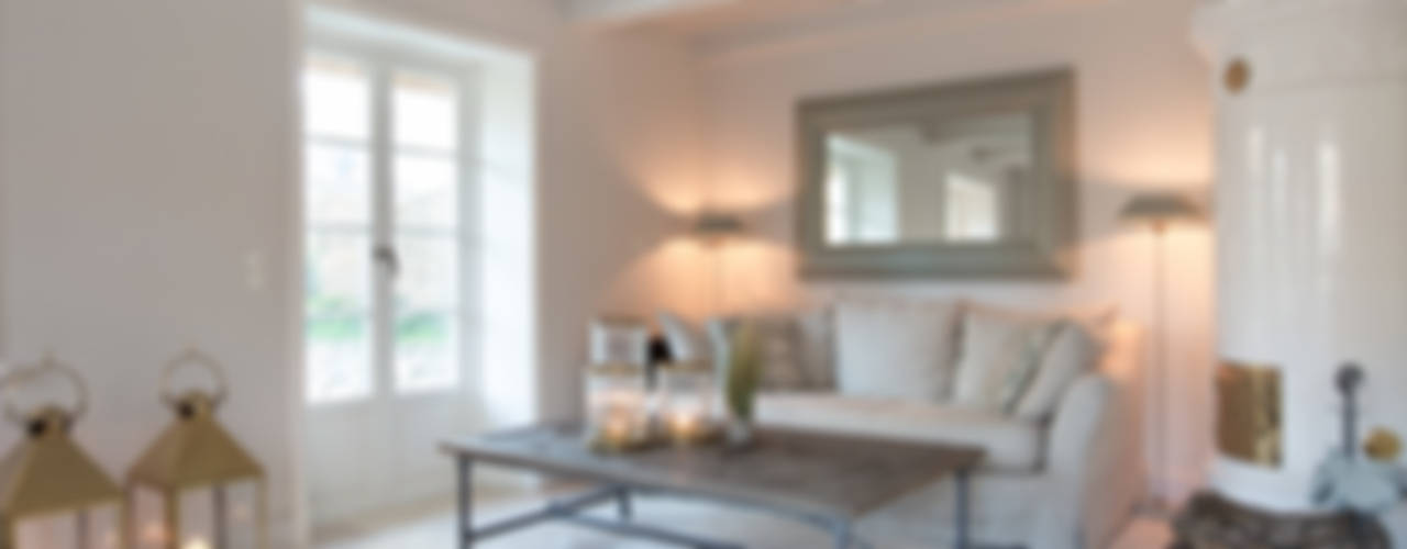 Reetdachhaus in List auf Sylt, Immofoto-Sylt Immofoto-Sylt Wohnzimmer im Landhausstil