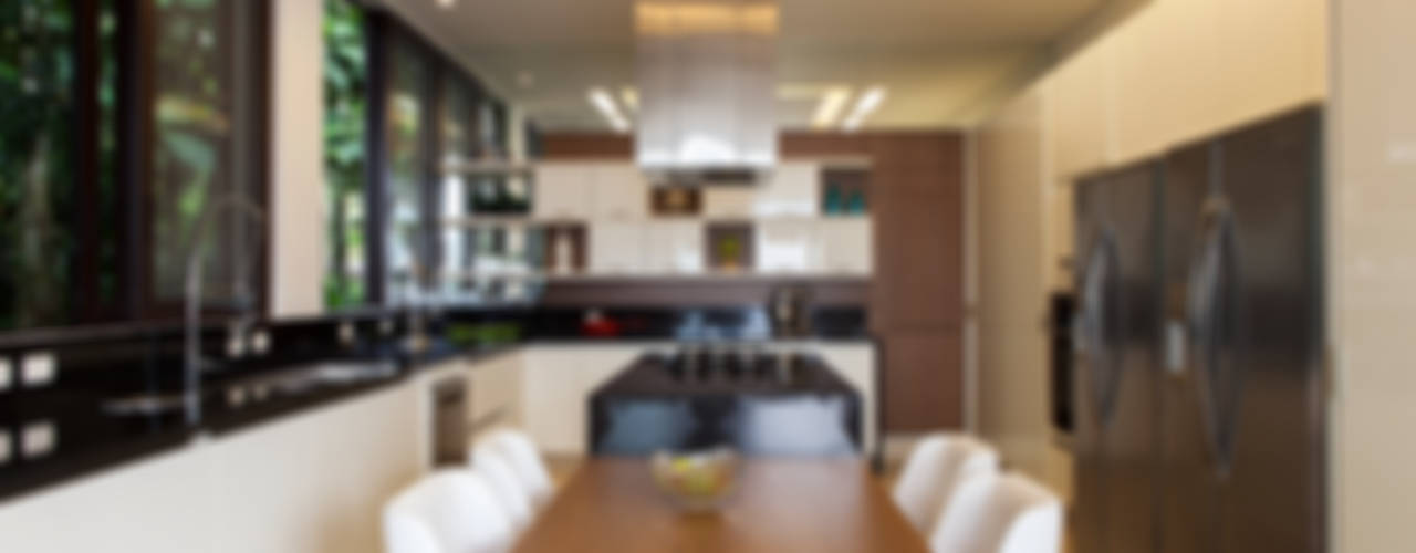 Sam Pedro - Guarujá - SP, Infinity Spaces Infinity Spaces Modern style kitchen