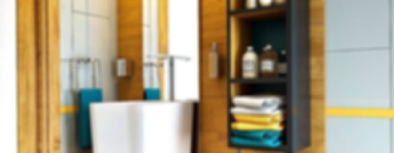 Erbek Nif 3+1 Villa için Tasarımlar - Üst Kat, Penintdesign İç Mimarlık Penintdesign İç Mimarlık 現代浴室設計點子、靈感&圖片