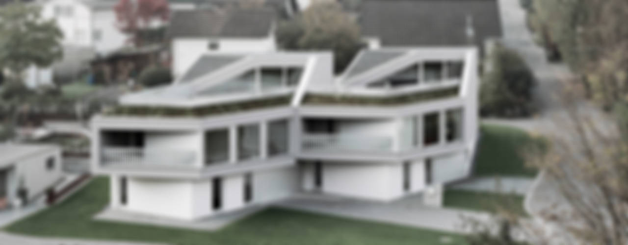 Romulus & Remus; Doppeleinfamilienhaus in Baden, haefele schmid architekten ag haefele schmid architekten ag Moderne Häuser