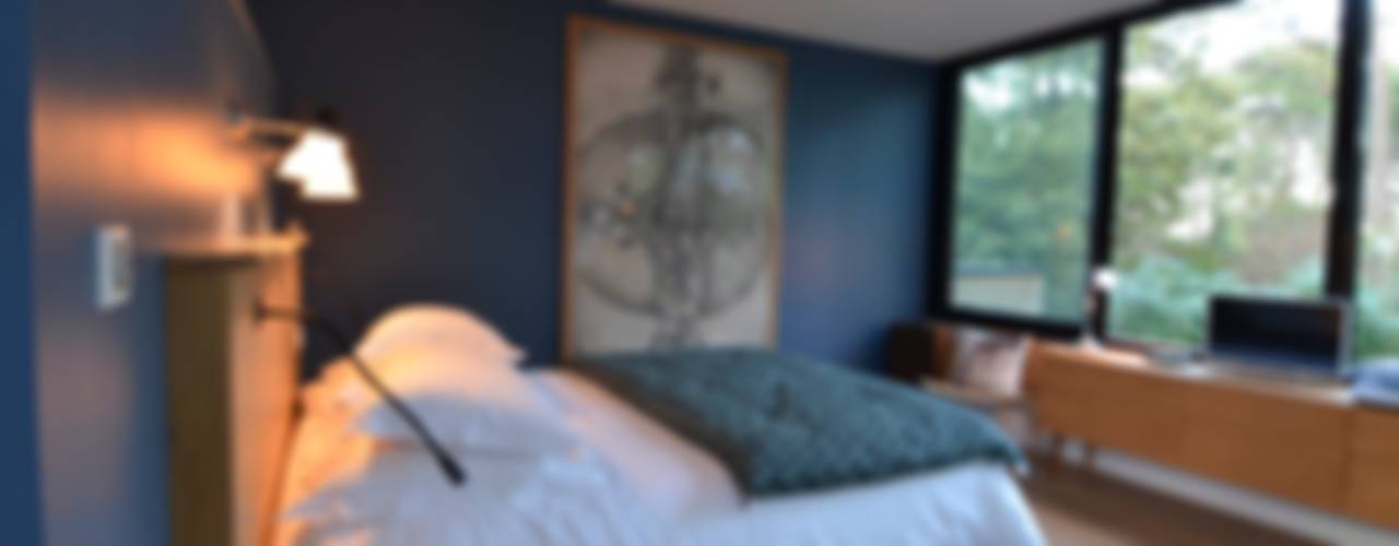 Maison de vacances, cecile kokocinski cecile kokocinski Camera da letto in stile scandinavo
