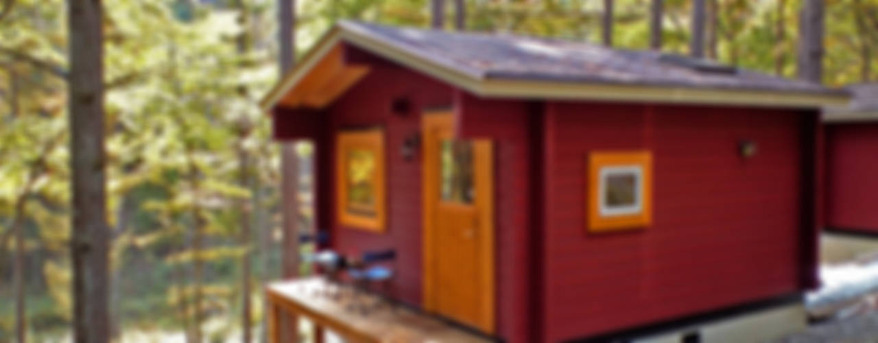 Bird House Lodge in Woods, Japan, Cottage Style / コテージスタイル Cottage Style / コテージスタイル Country style house Wood Wood effect