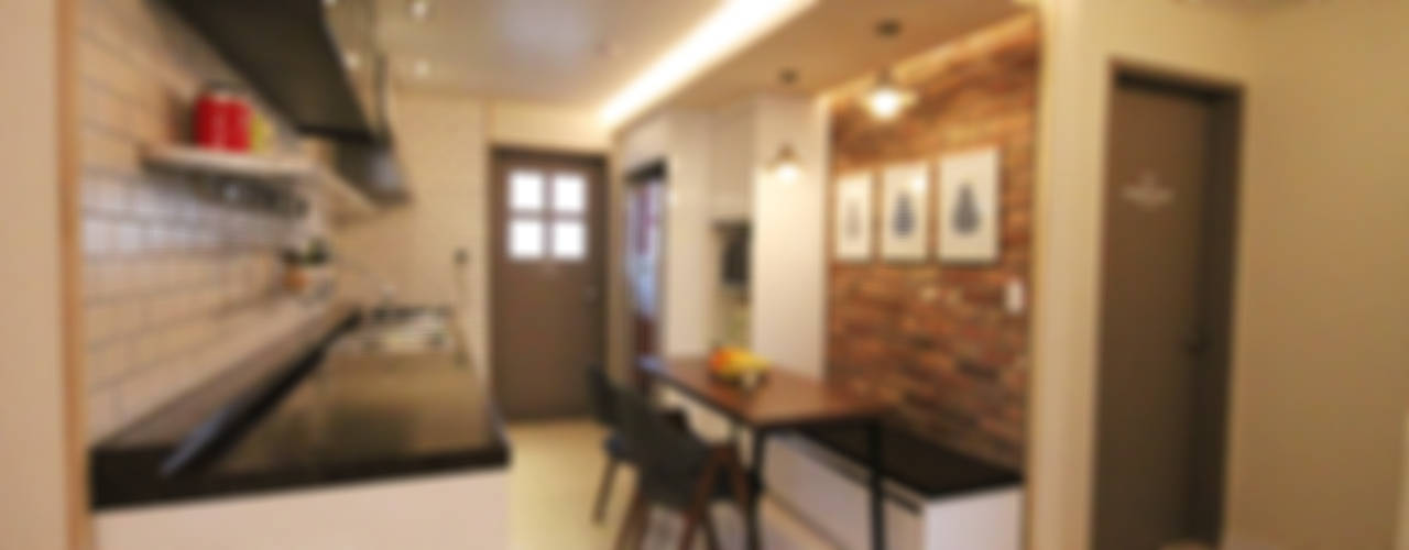 공간 활용도를 높인 모던인테리어 , 앤드컴퍼니 앤드컴퍼니 Modern dining room