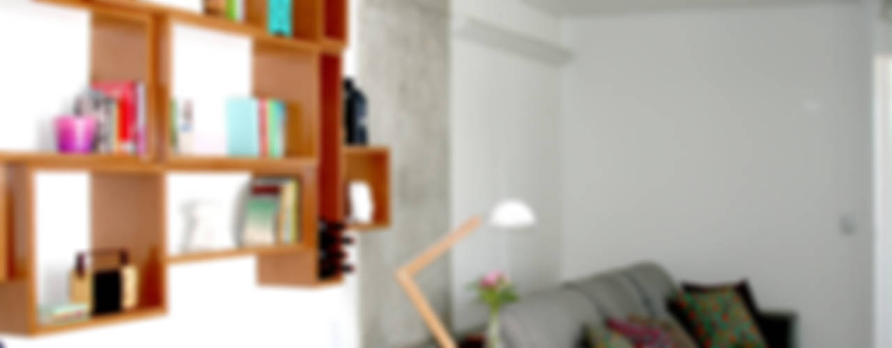 Apartamento Pompéia (SP), verso arquitetura verso arquitetura غرفة المعيشة