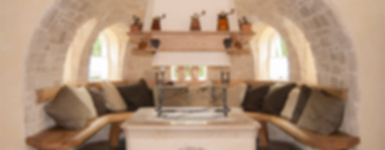 Villa Rustica: L’ultimo progetto RI-NOVO che ti fa innamorare , RI-NOVO RI-NOVO Living room Wood Wood effect