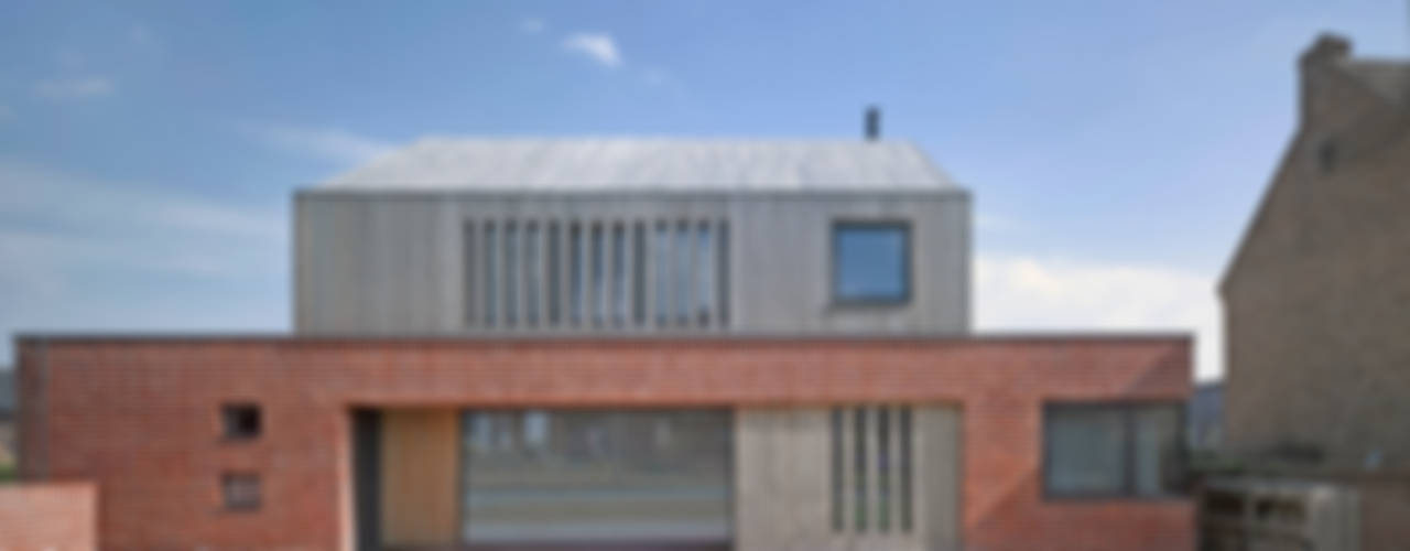 Broad Street House, Suffolk, Nash Baker Architects Ltd Nash Baker Architects Ltd モダンな 家 レンガ