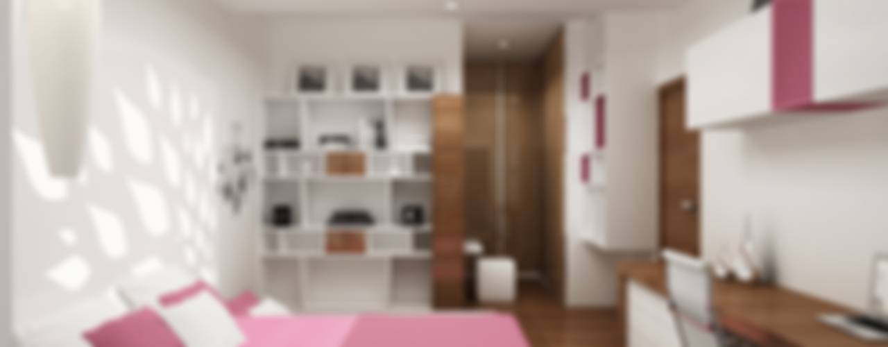 homify Modern style bedroom MDF Pink