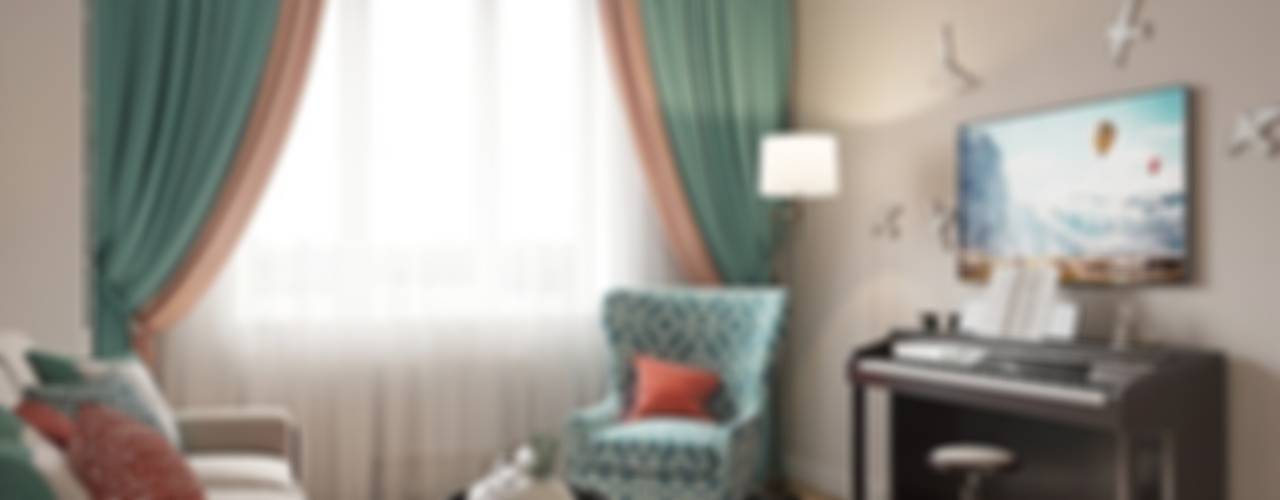 Студия Павла Полынова Living room