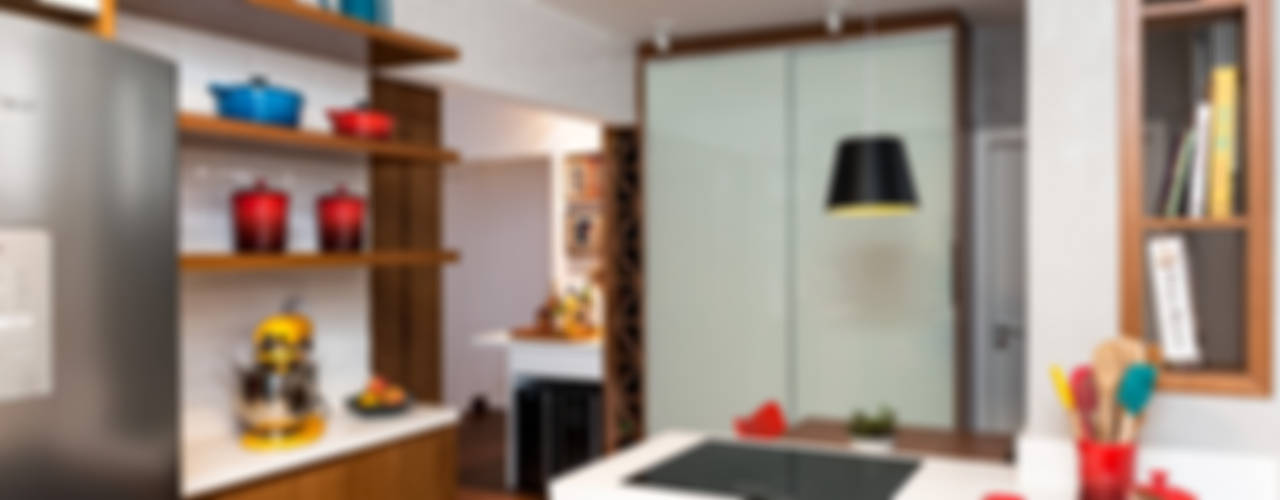 Projeto Apartamento Jardins MBD, Ambienta Arquitetura Ambienta Arquitetura Moderne Küchen