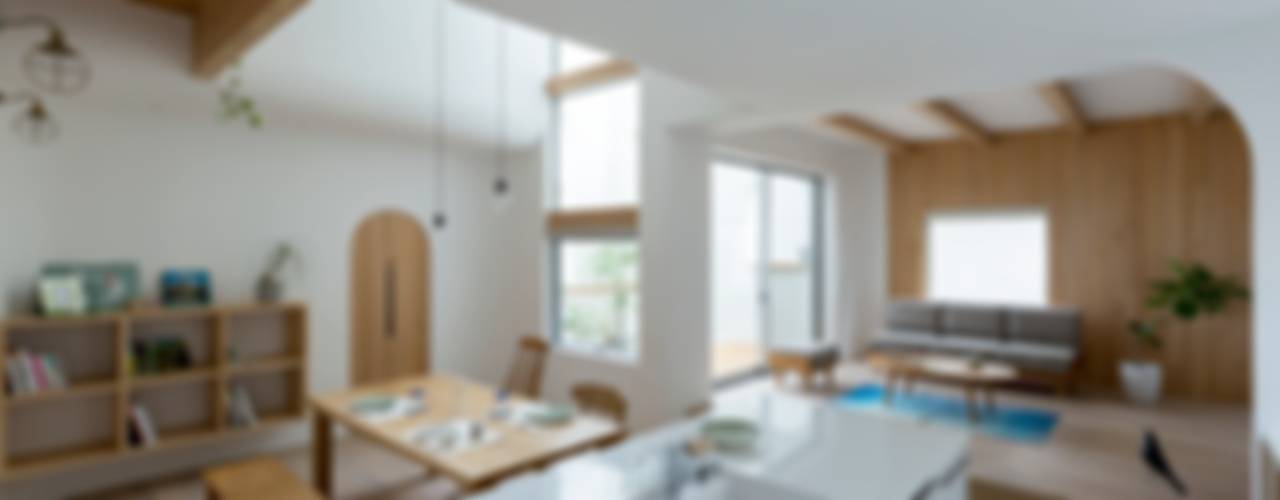 Otsu House, ALTS DESIGN OFFICE ALTS DESIGN OFFICE Кухня Дерево Дерев'яні