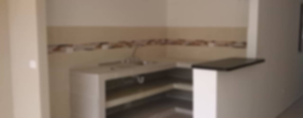 Proyecto Mauricio Enriquez, EcoDESING S.A.S DISEÑO DE ESPACIOS CON INGENIO EcoDESING S.A.S DISEÑO DE ESPACIOS CON INGENIO Кухня в стиле модерн Керамика