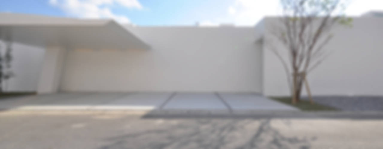 YMSR-HOUSE, 門一級建築士事務所 門一級建築士事務所 Casas modernas: Ideas, imágenes y decoración Concreto reforzado Blanco