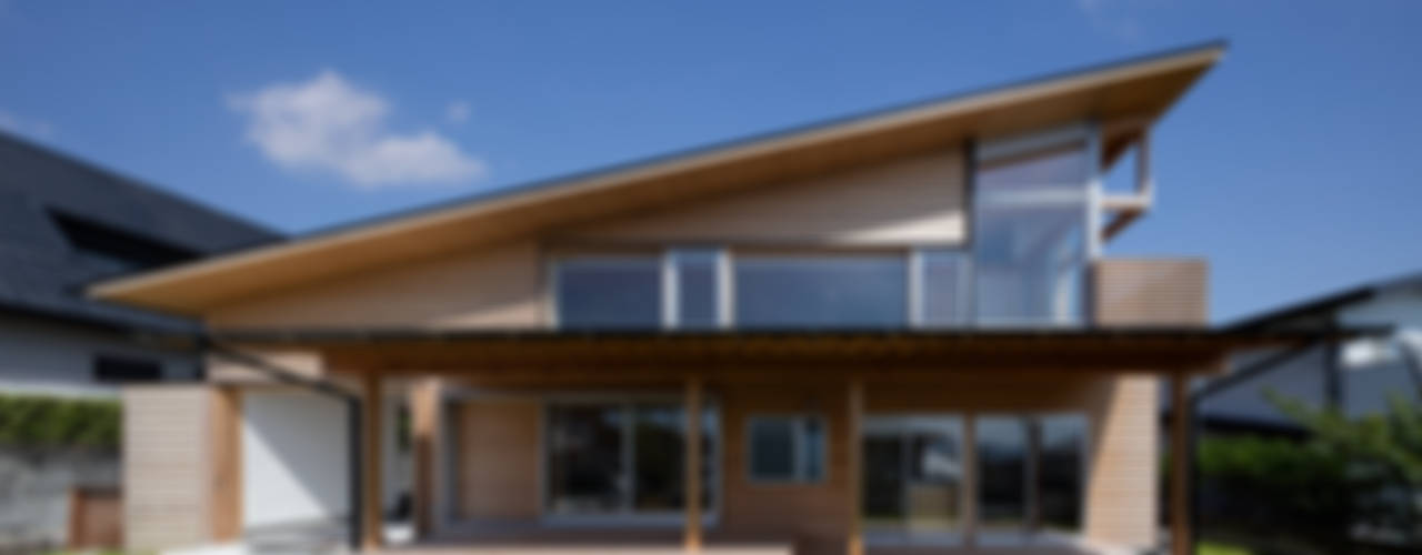 展望台の家, ろく設計室 ろく設計室 Asian style houses