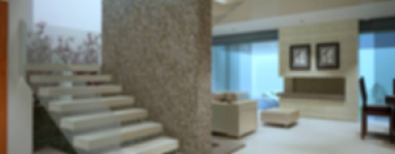 Renders Interiores, CouturierStudio CouturierStudio 現代風玄關、走廊與階梯