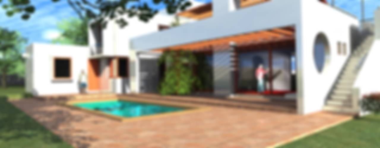 homify Casas mediterráneas Ladrillos