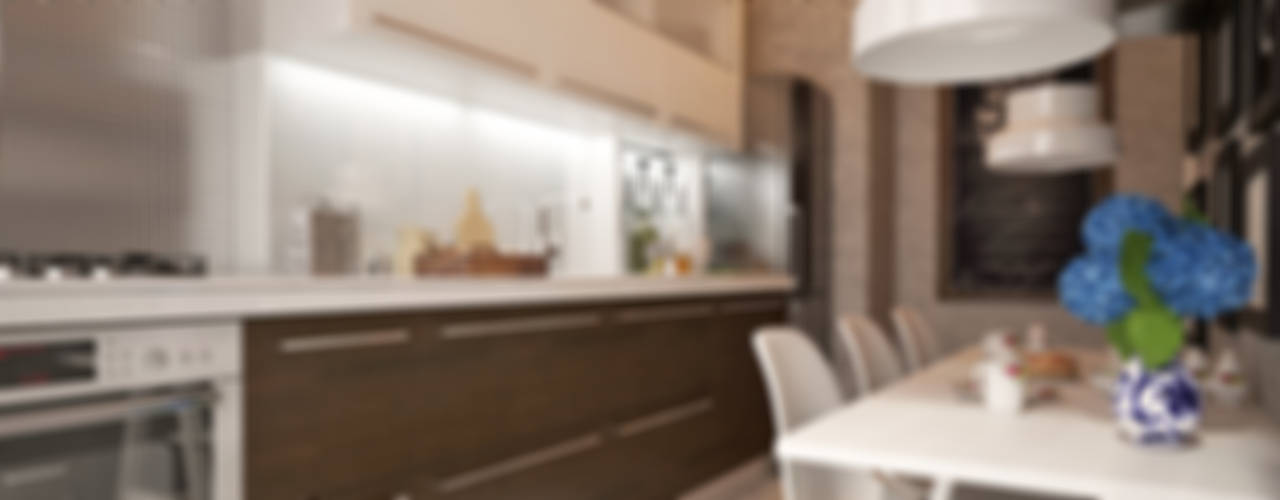 Birbirinden güzel 15 kahverengi & beyaz mutfak dolabı modeli homify