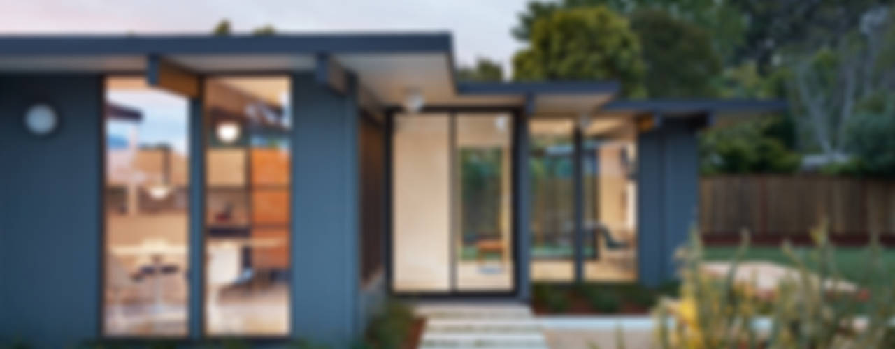 Mid-Mod Eichler Addition Remodel by Klopf Architecture, Klopf Architecture Klopf Architecture モダンな 家