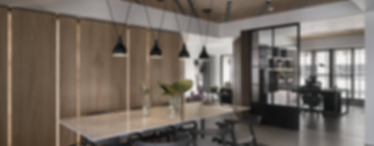 微光, Fertility Design 豐聚空間設計 Fertility Design 豐聚空間設計 Modern dining room