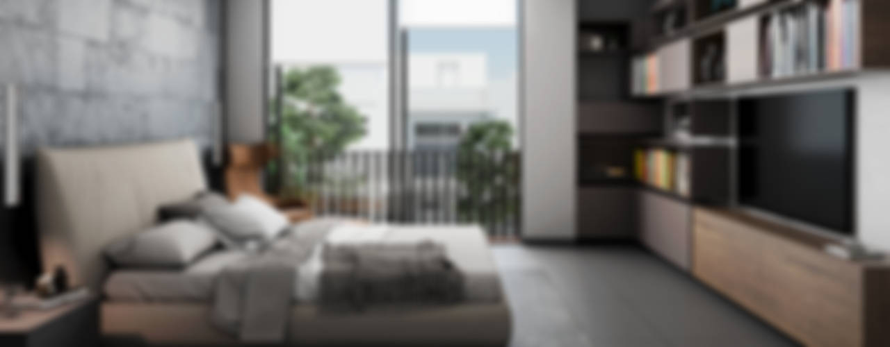 CASA SOARE, Stuen Arquitectos Stuen Arquitectos Modern style bedroom Stone