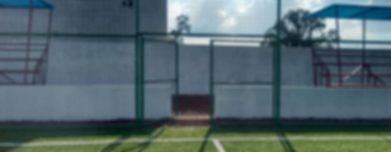 Cancha de Fútbol 7, BP construcciones & acabados BP construcciones & acabados Casas modernas