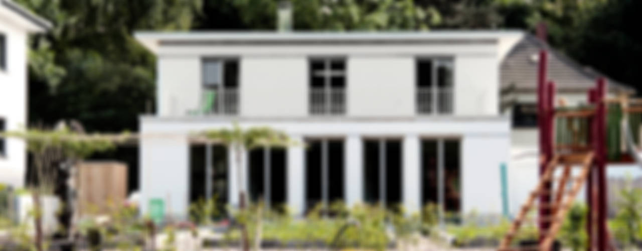 Moderne villa mit klassischem touch Moderne villa beispiele