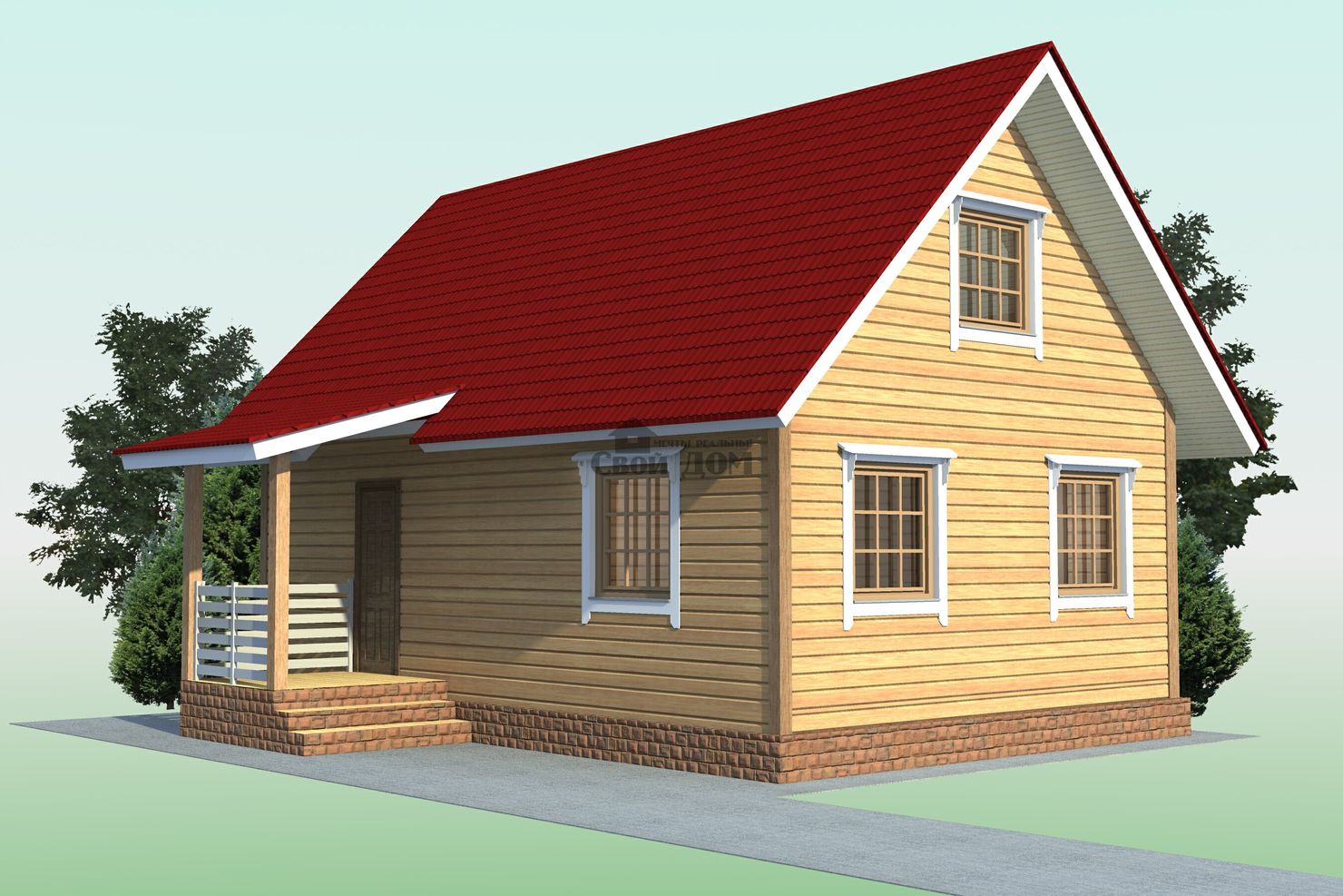 Проекты недорогих домов: 7 коттеджей с планировками и ценами