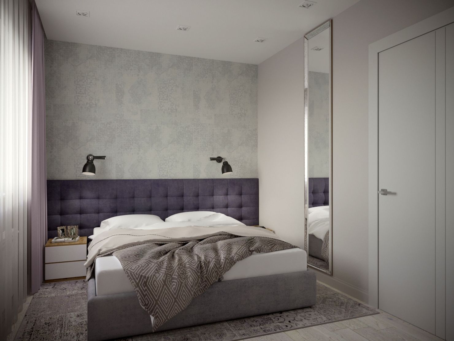 Идеи дизайна маленькой спальни: 26 фото примеров