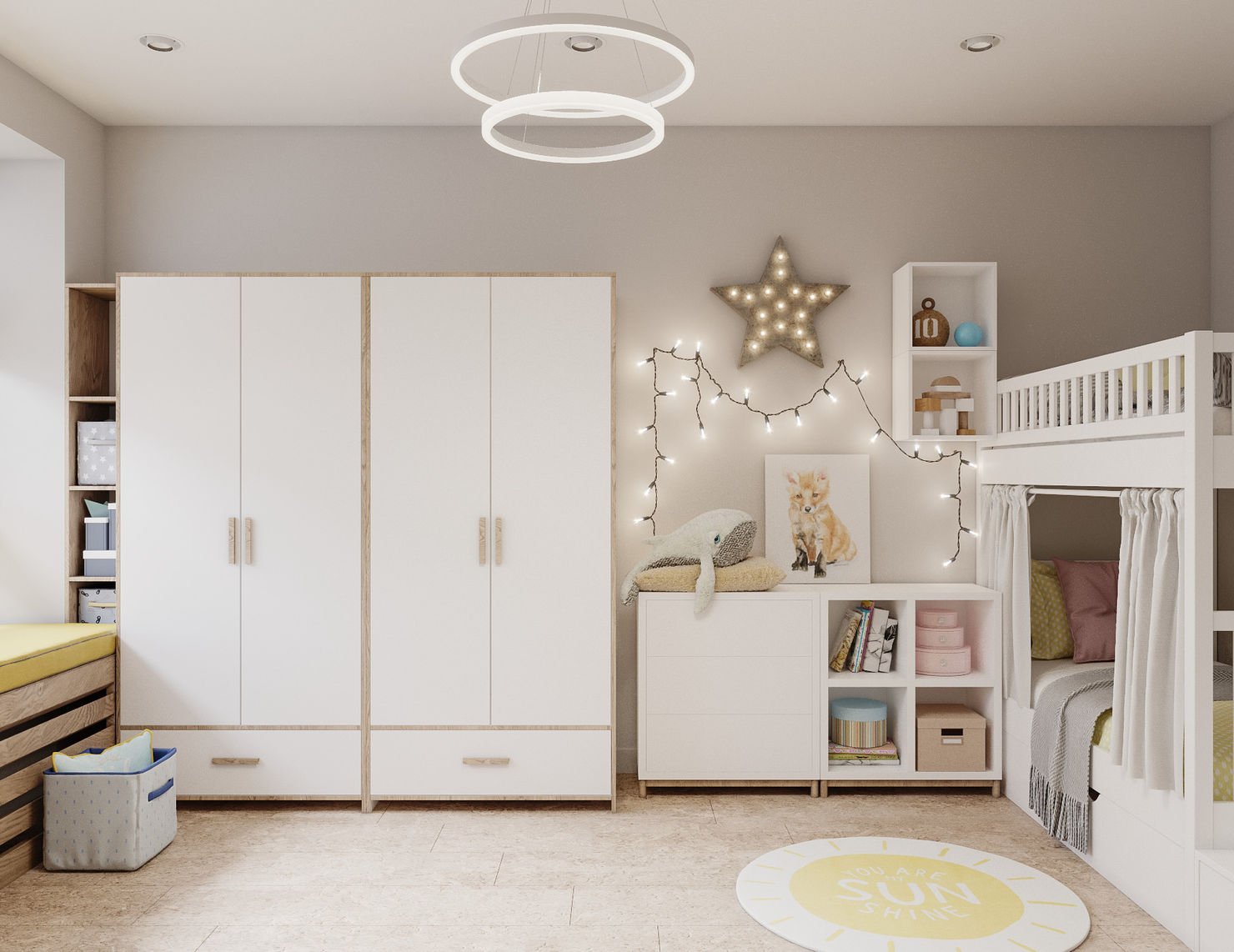 35 идей дизайна детской комнаты 