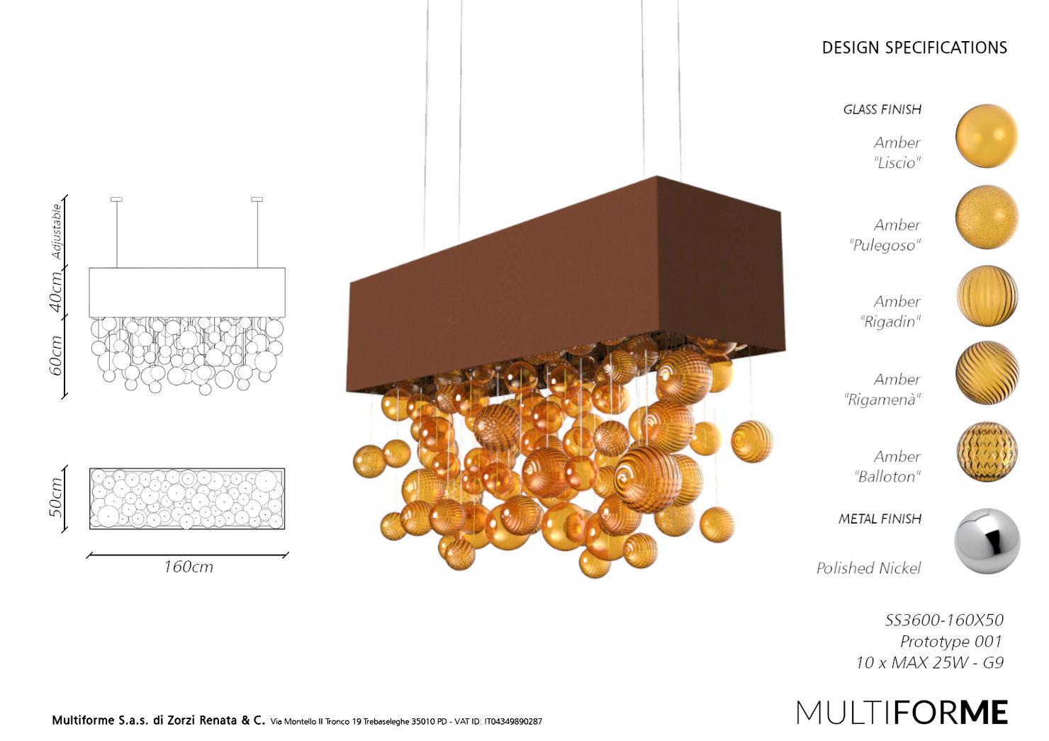 Сказочный абсолют от MULTIFORME® LIGHTING