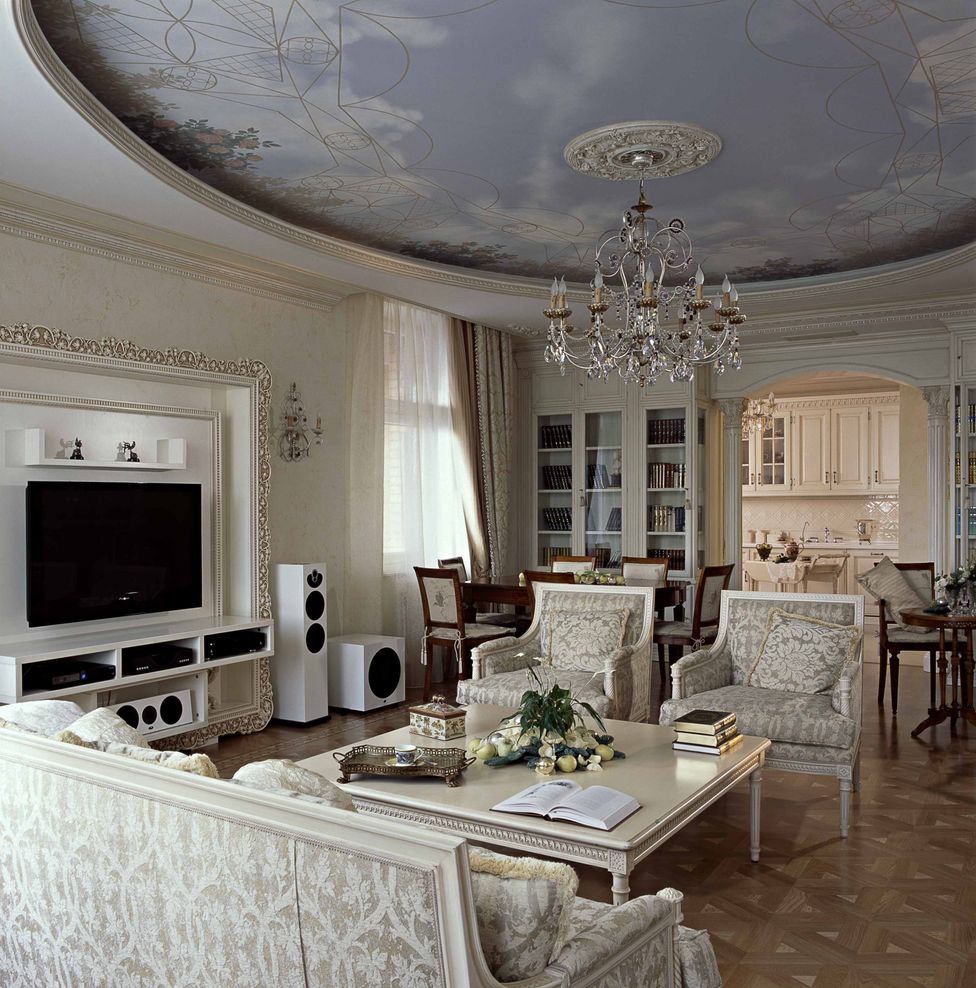 Ремонт квартиры в классическом стиле в Москве