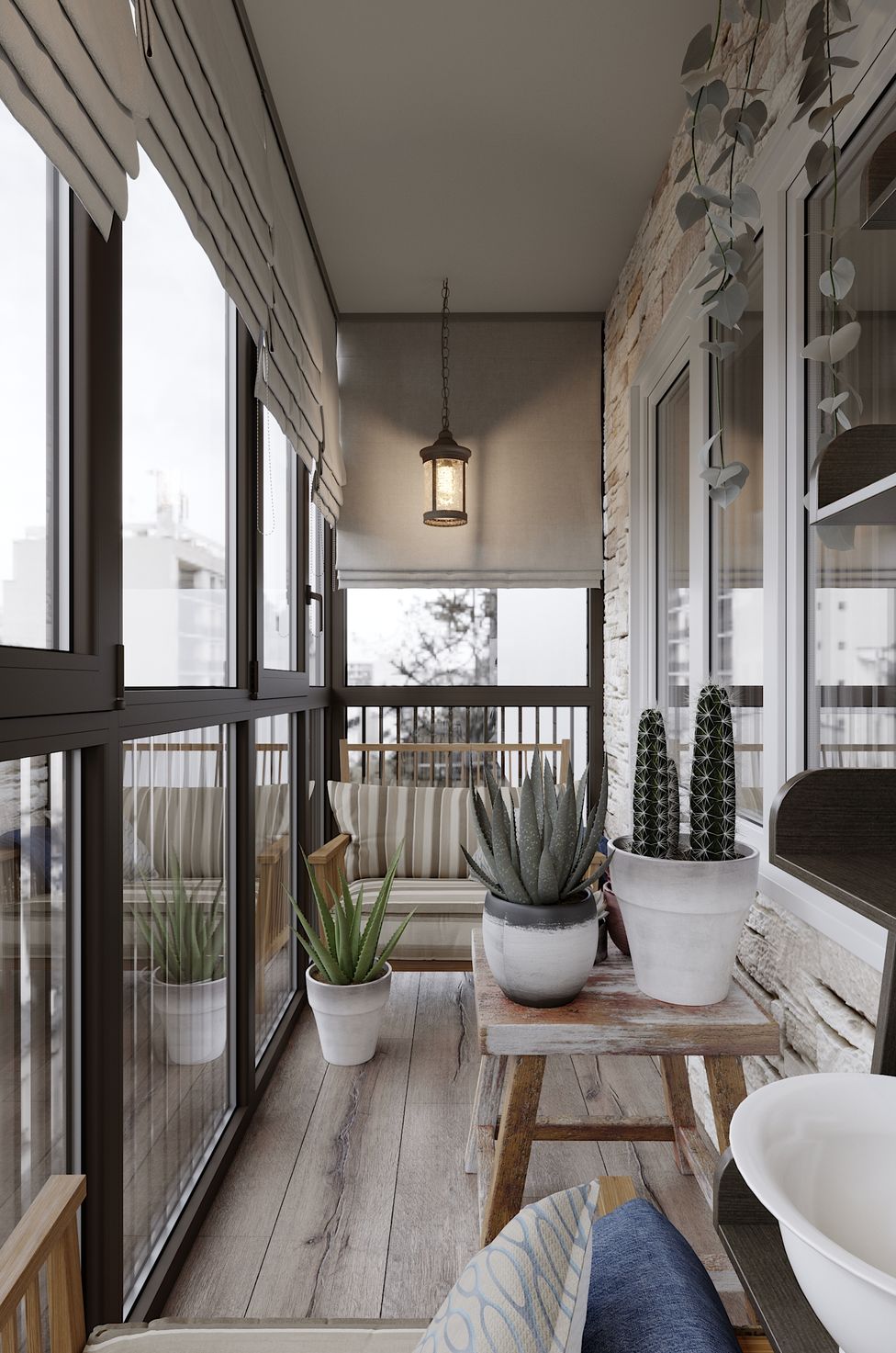 Дизайн балкона – 10 идей, как использовать его с умом
