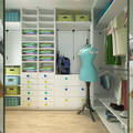 Children's room for a girl with dressing room, Your royal design Your royal design Klasik Giyinme Odası