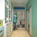 Children's room for a girl with dressing room, Your royal design Your royal design Klasik Giyinme Odası