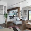 Living Room View ROAS ARCHITECTURE 3D DESIGN AGENCY Modern Oturma Odası