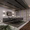 Yemek odası ANTE MİMARLIK Modern Yemek Odası iç mekan tasarım,villa,mermer zamin,gizli ışıklar