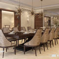 فيلا خاصة, Vogue Design Vogue Design Klasik Yemek Odası