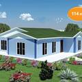 114 m2 Prefabrik Ev, EMİN PREFABRİK DOĞU EMİN PREFABRİK DOĞU Prefabrik ev