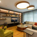 Fenerbahçe Ev, Plano Mimarlık ve Teknoloji Plano Mimarlık ve Teknoloji Modern Oturma Odası Aksesuarlar & Dekorasyon