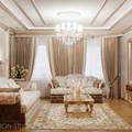 Гостиная Студия дизайна ROMANIUK DESIGN Klasik Oturma Odası