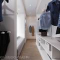Гардеробная Студия дизайна ROMANIUK DESIGN Klasik Giyinme Odası