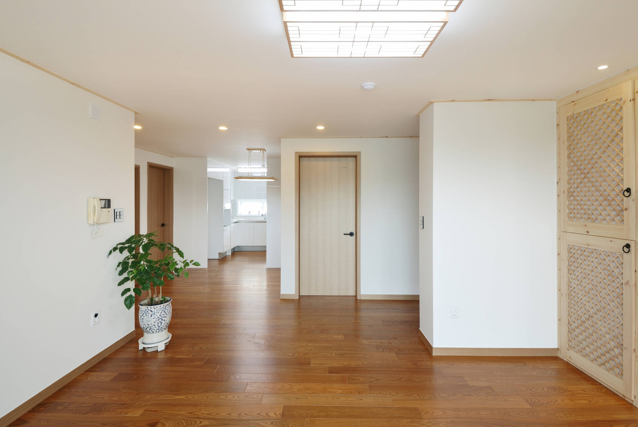 신목동 3단지 한옥스타일 아파트 인테리어, (주)더블유디자인 | 호미파이 & homify