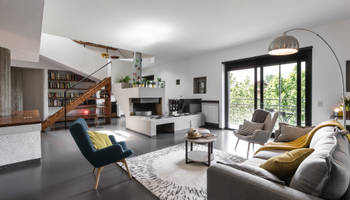 Casa MC - Relooking: Современный стиль Гостиная от Architrek