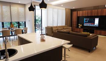 54 Gambar Desain Rumah Net Tv Terbaru