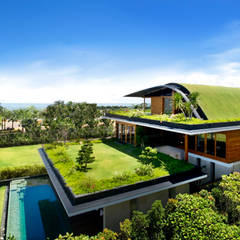 MEERA SKY GARDEN HOUSE Guz Architects Casas de estilo moderno