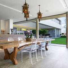 House 01, Hyde Park , Daffonchio & Associates Architects Daffonchio & Associates Architects Salas de jantar modernas