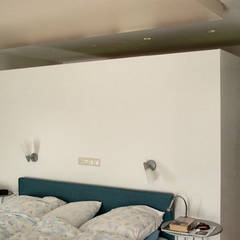 woonhuis in Achel [België]:  Slaapkamer door PHOENIX, architectuur en stedebouw