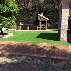 Césped artifial jardinería: Jardines de estilo  de Allgrass Solutions, Moderno  